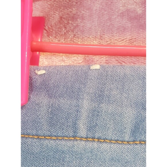 Wonderkids Emoji Patch Jeans Size 5T Toddler Girls Elastic Waist - Picture 7 of 9